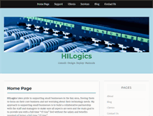 Tablet Screenshot of hilogics.com
